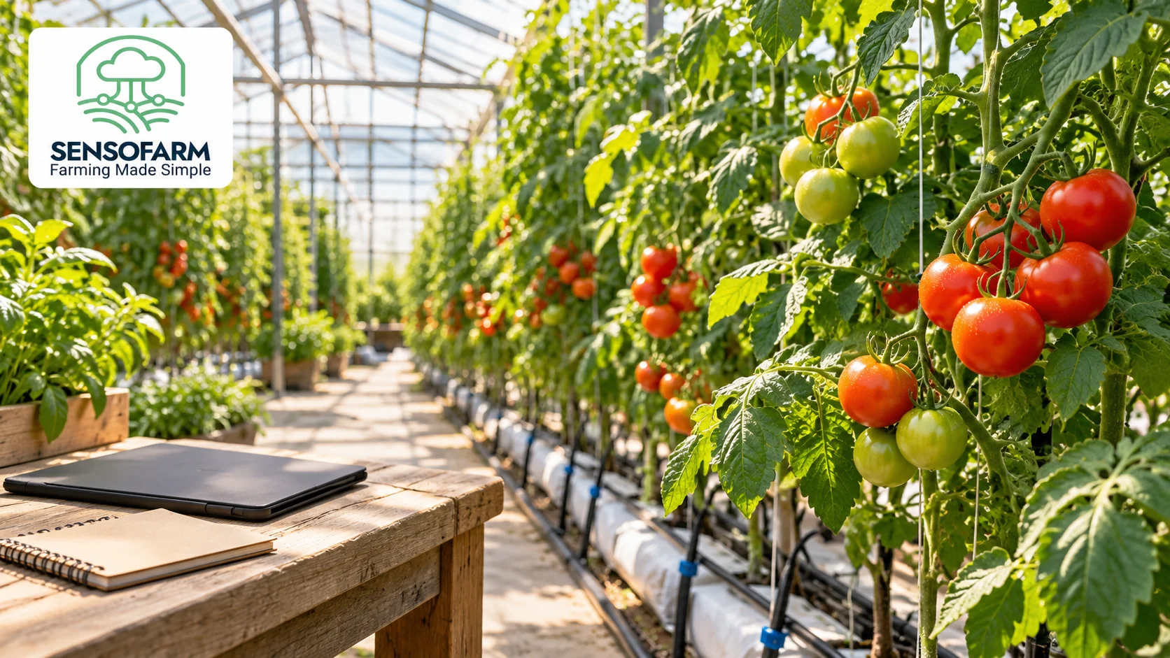 Greenhouse crop care: a daily checklist with SensoFarm