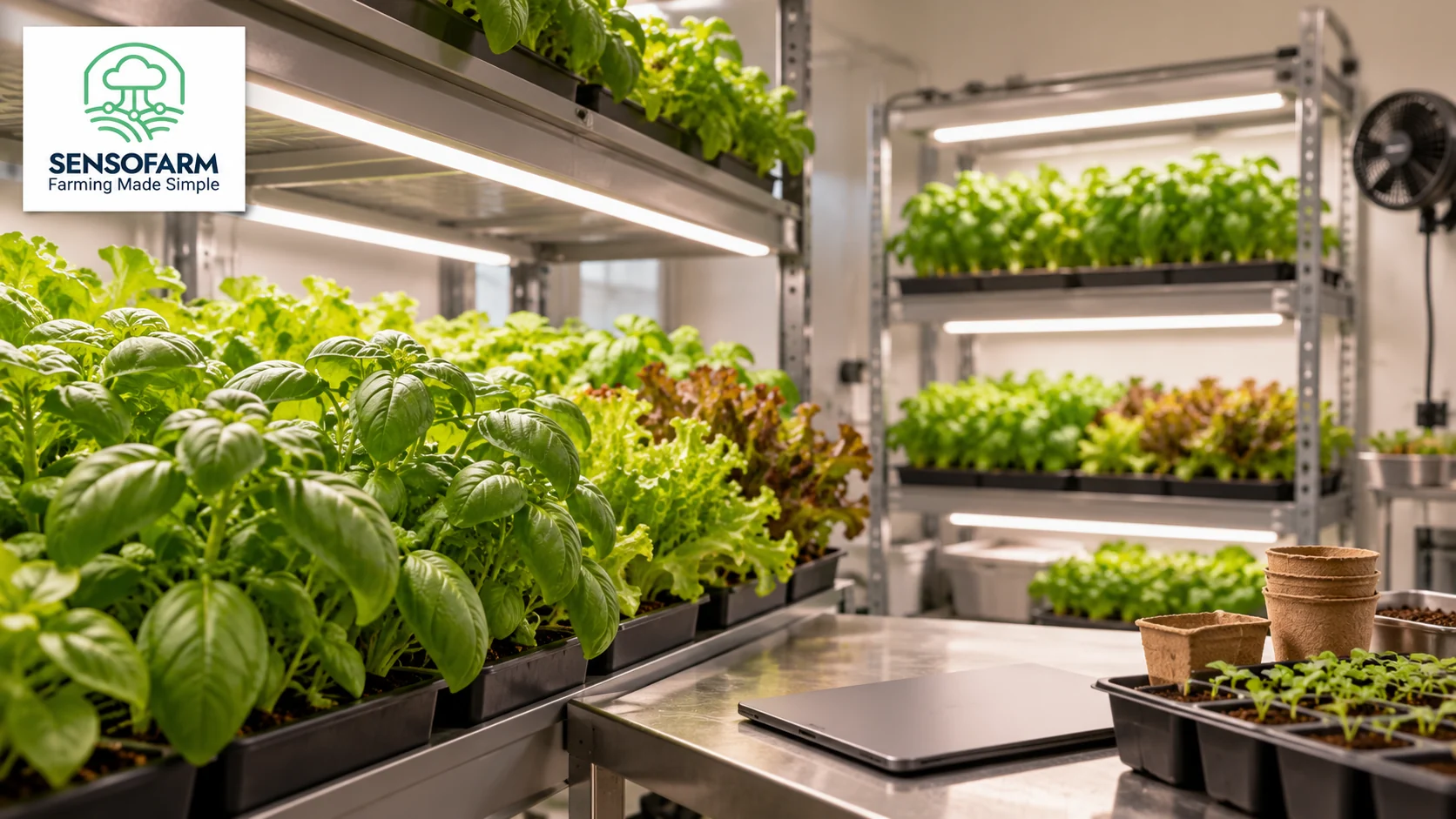 Indoor grow room care: a simple routine with SensoFarm